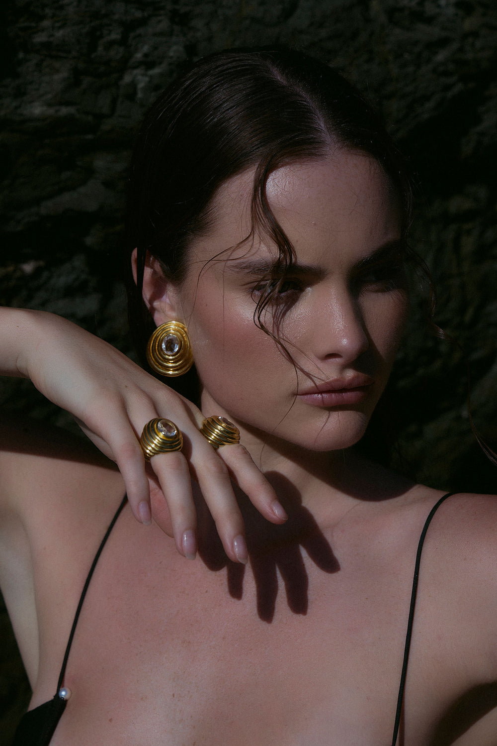 Presence Earrings Clear Quartz (Pre-Order)