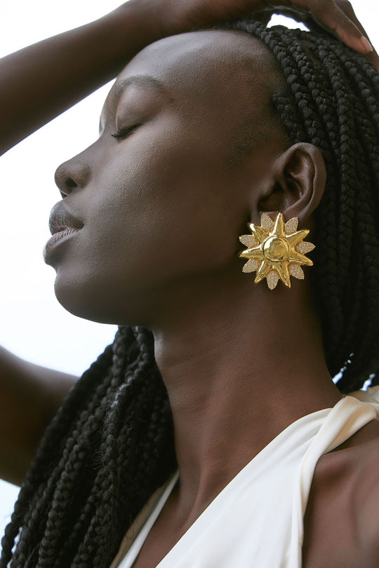 Star Burst Earring