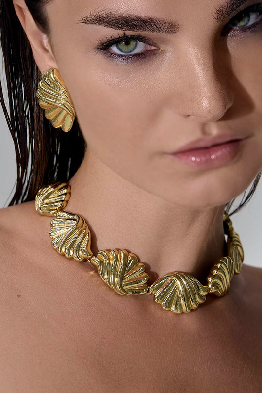 Irina Earrings Gold