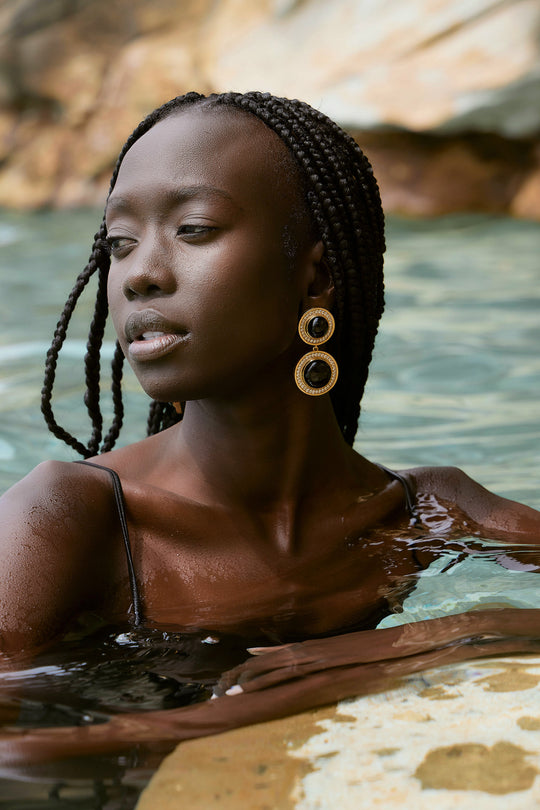 Solaris Earring Black Onyx