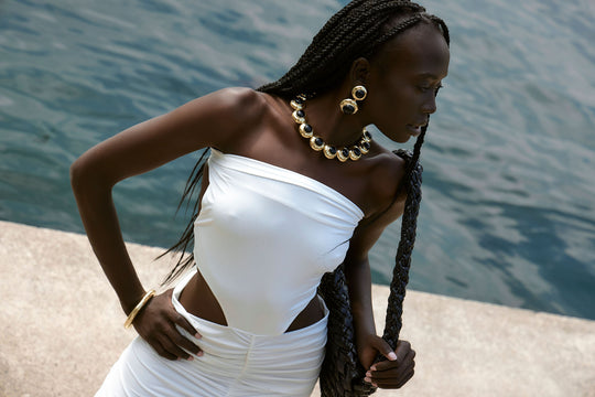 Briller Necklace Black Onyx