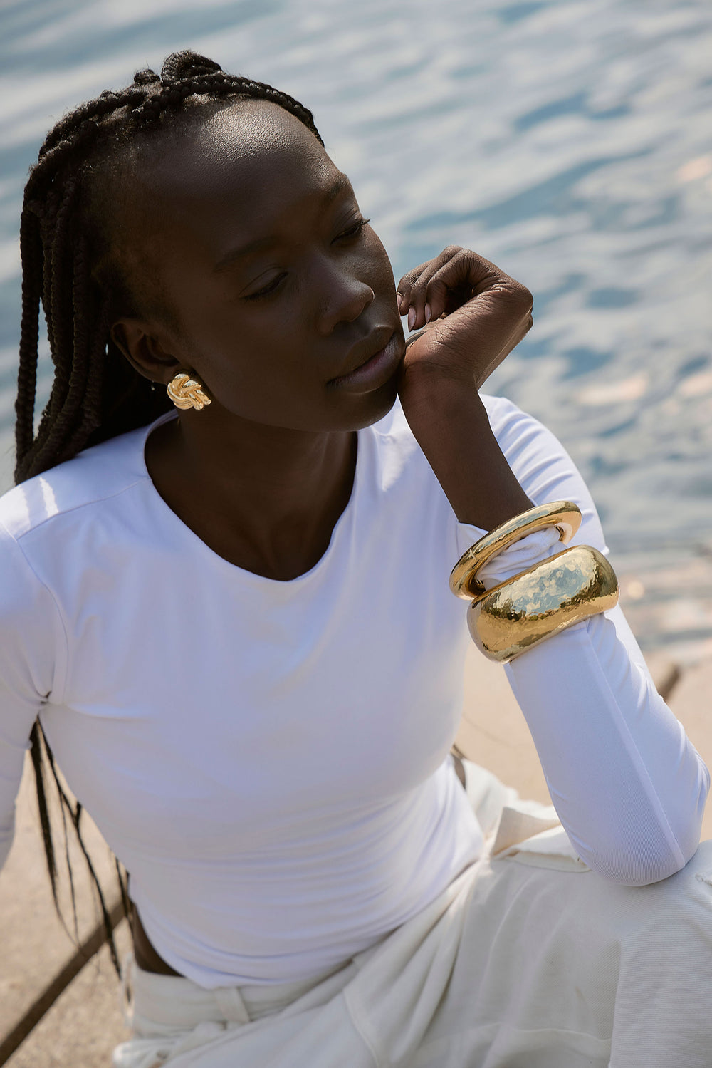Solar Cuff Gold
