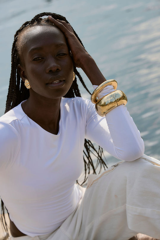 Blaze Cuff Gold