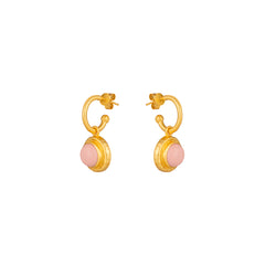 Kameo Earrings Pink Coral
