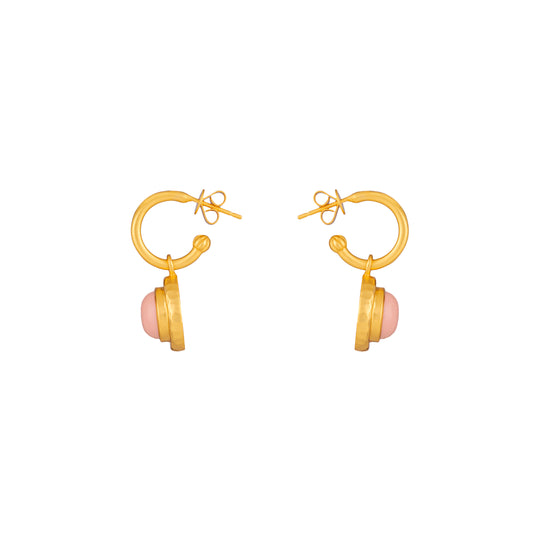 Kameo Earrings Pink Coral