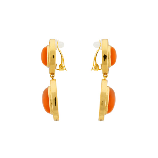 Solaris Earring Carnelian