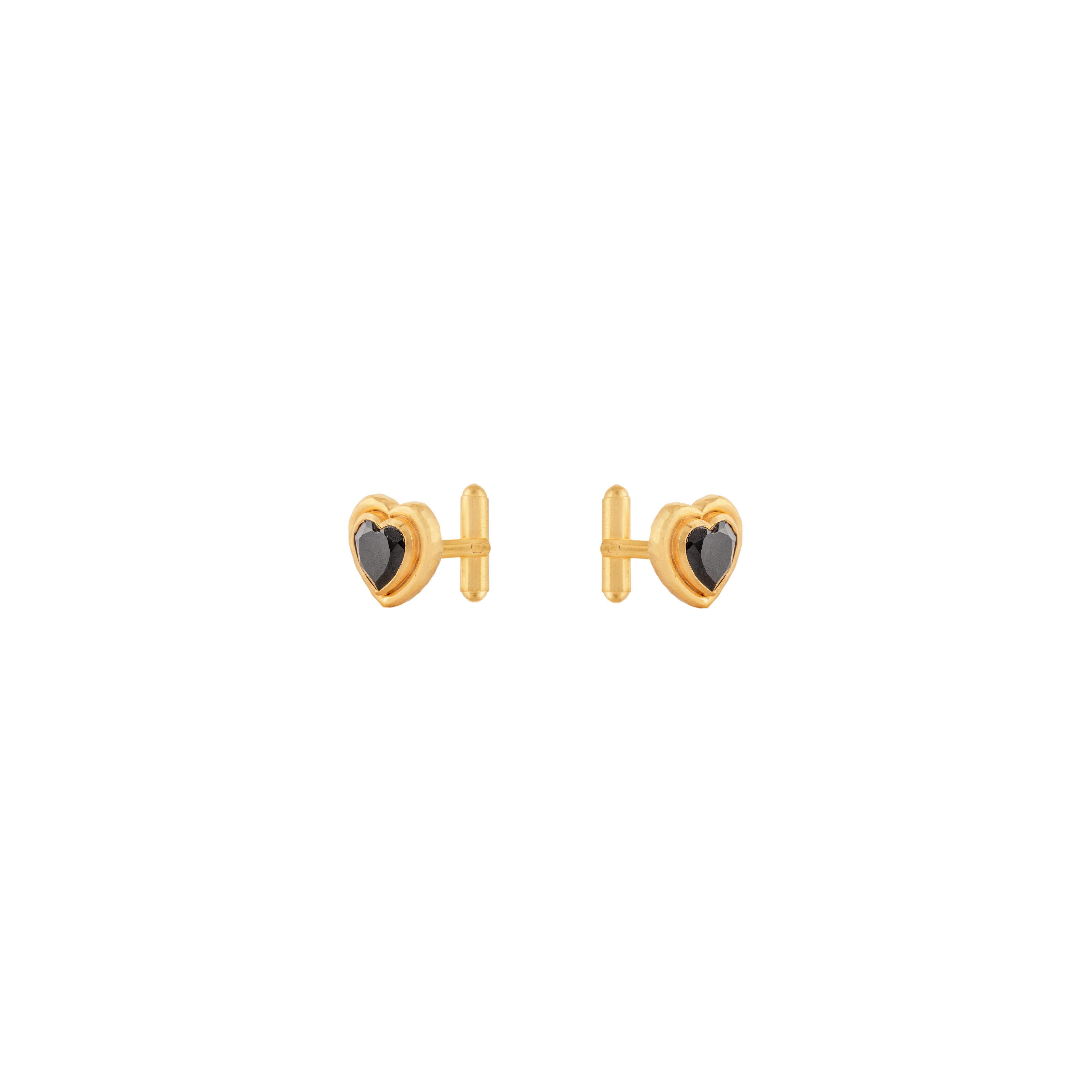 Lover Cufflink Black Onyx
