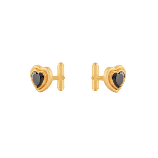 Lover Cufflink Black Onyx