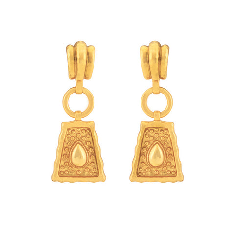 Mayan Earrings Gold (PRE-ORDER)