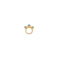 Nova Ring Blue Quartz