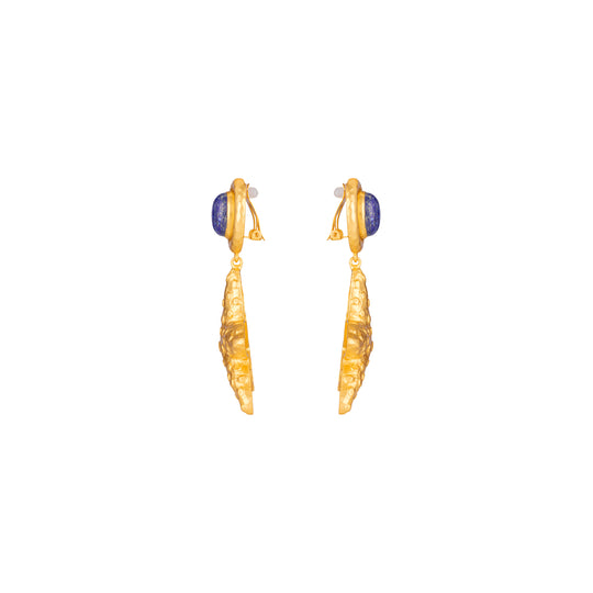 Giana Earrings Lapis