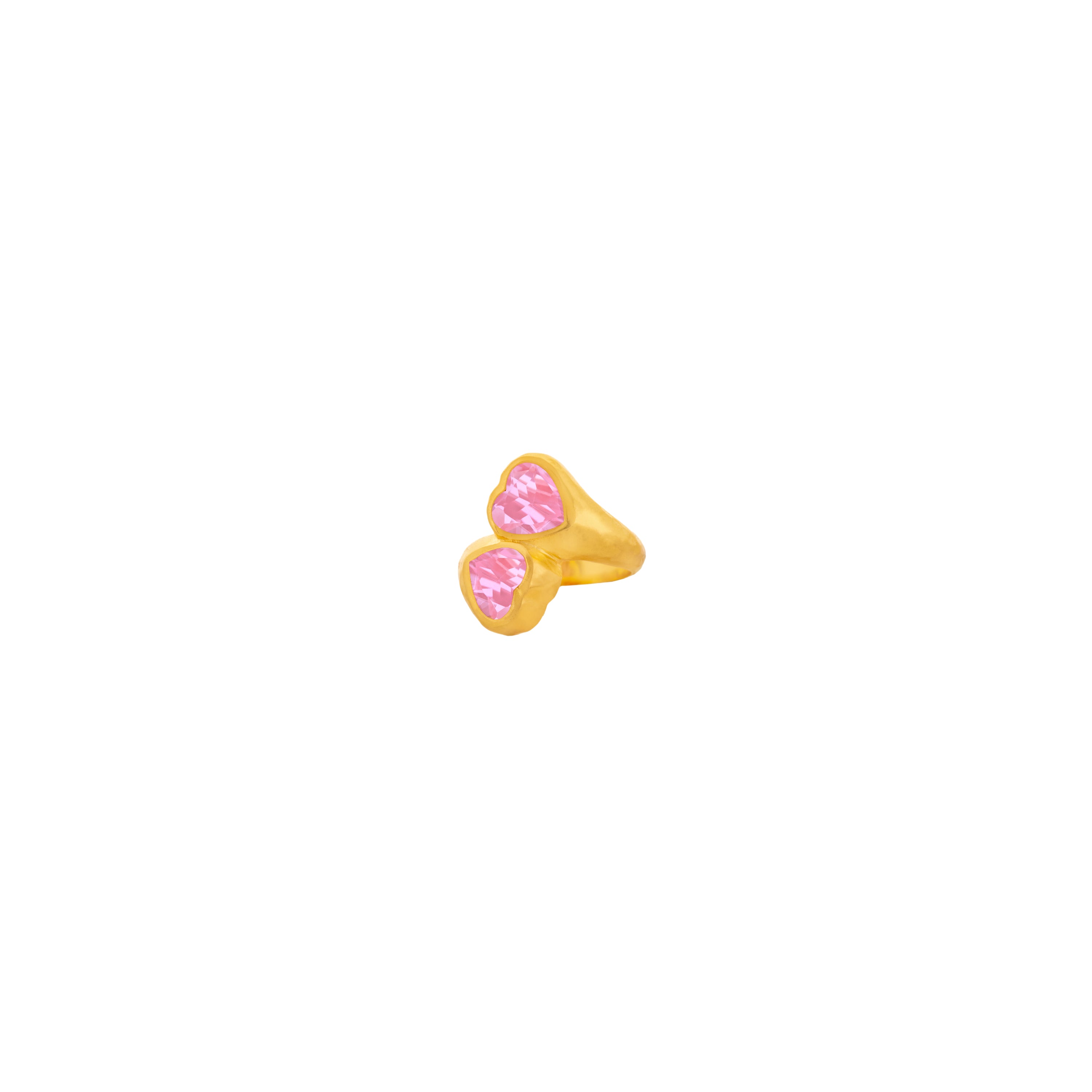 Lover Ring Rose Pink Quartz