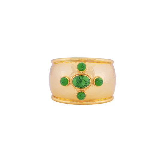 Nova Cuff Green Turquoise