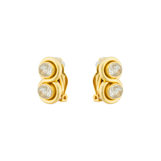 Light Earring Clear Quartz