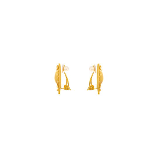Hearts Earrings Gold