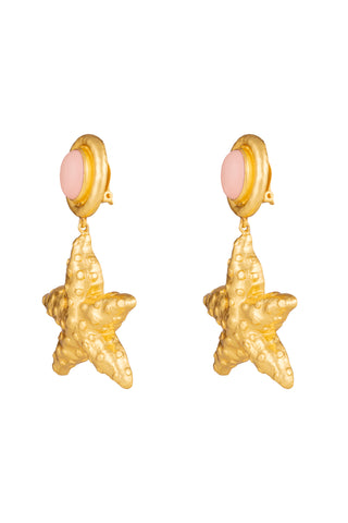 Giana Earrings Pink Coral