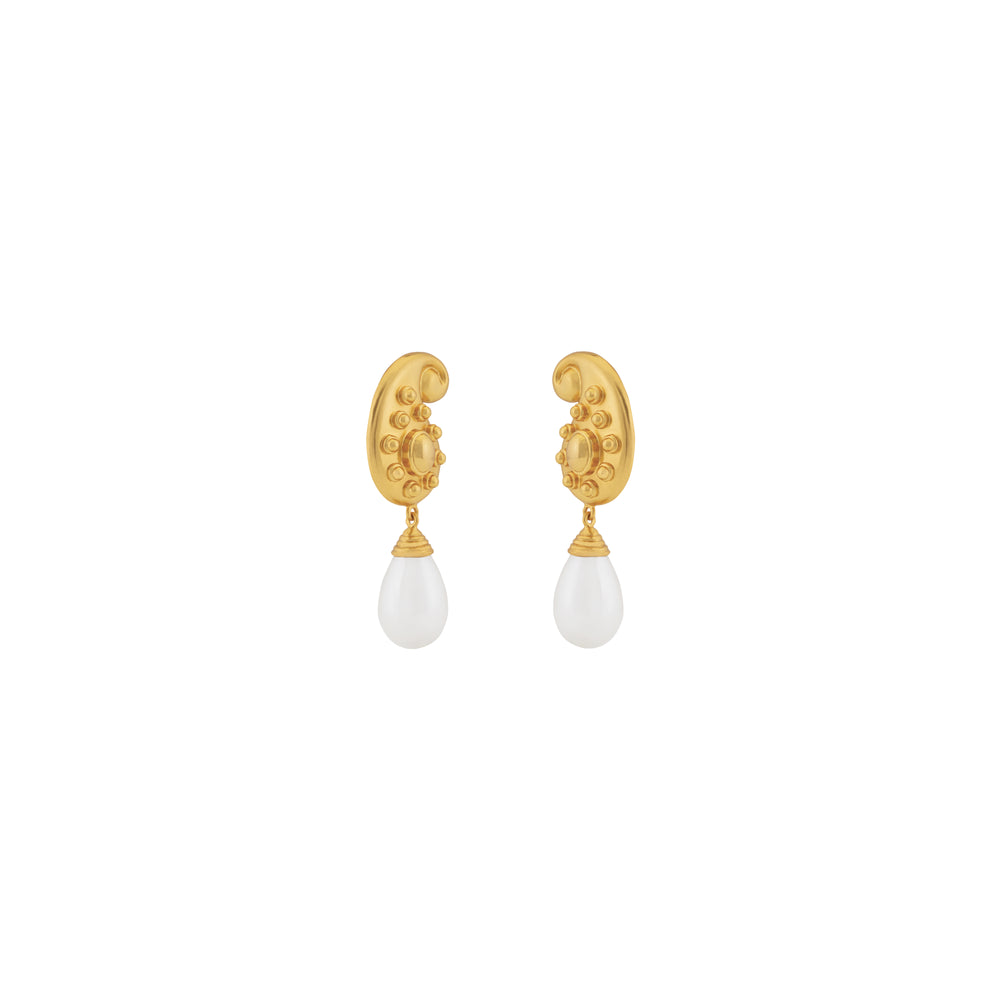 Anya Earrings Pearl