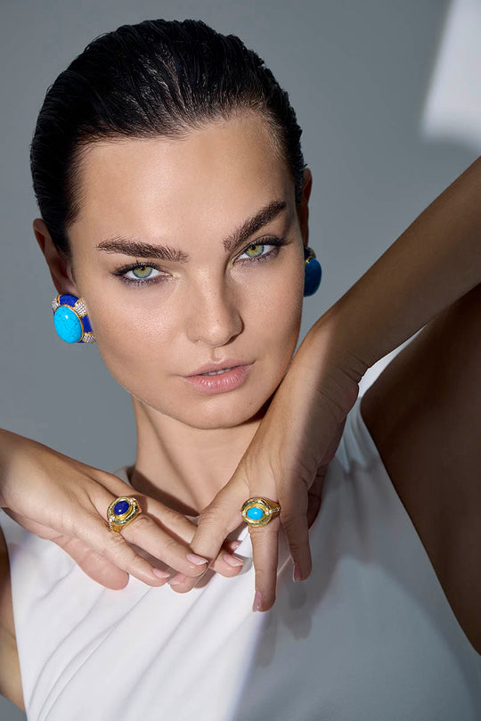 Cheryl Earrings Turquoise