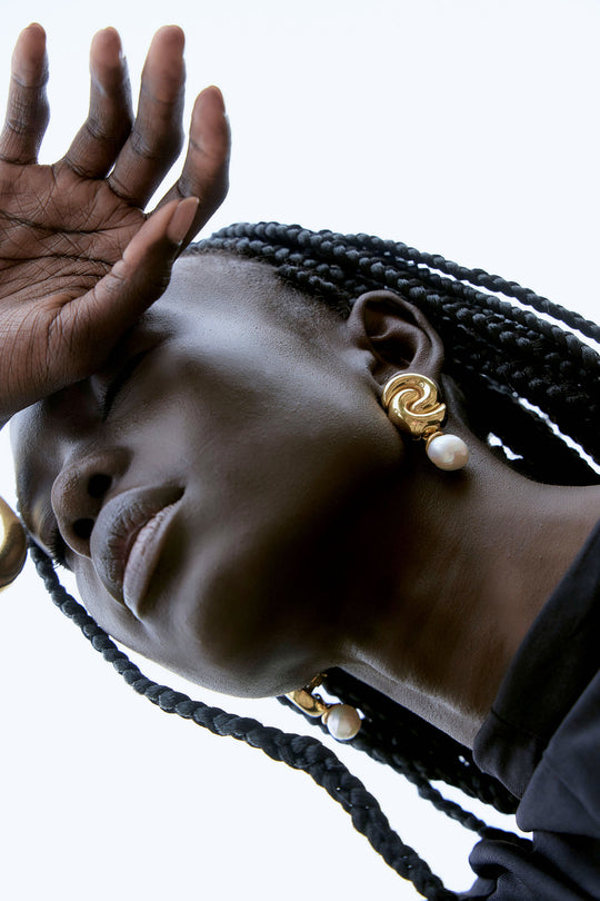 Blaze Earring Gold