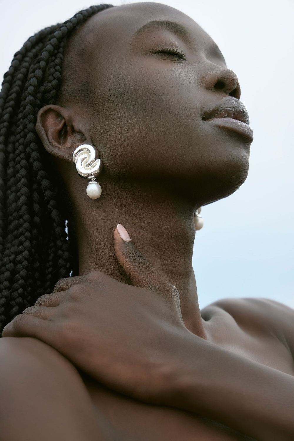 Blaze Earring Silver