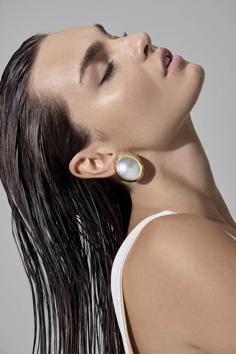 Linda Earrings Silver and Gold