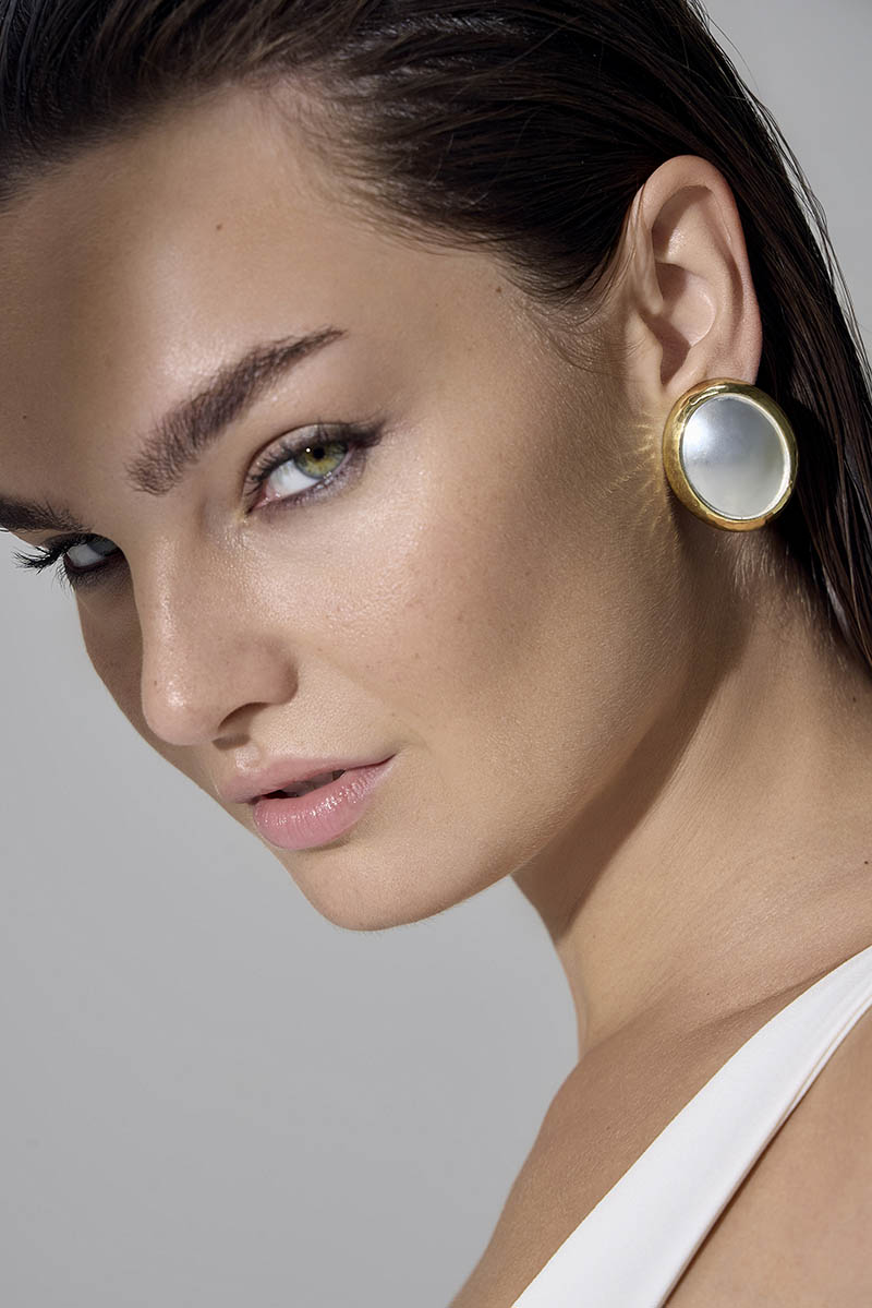 Linda Earrings Silver and Gold