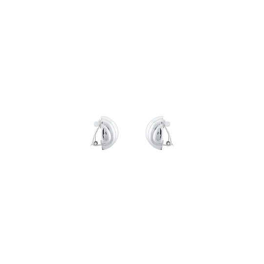 Ripple Earrings Silver