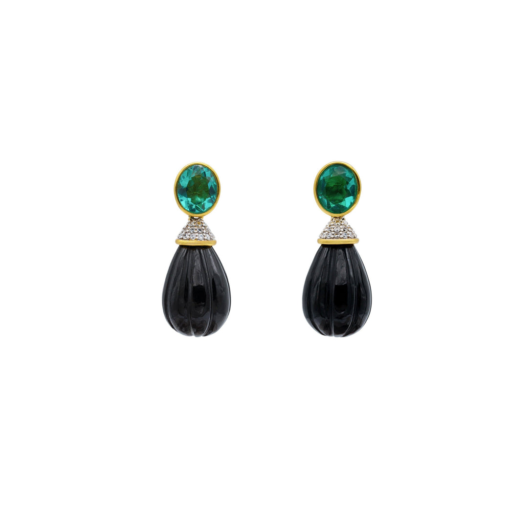 KAIELLE EMERALD AND BLACK