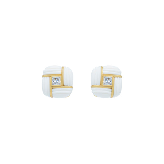 IXV16 Earring White Stone