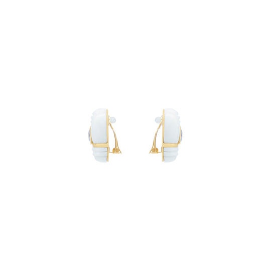 IXV16 Earring White Stone