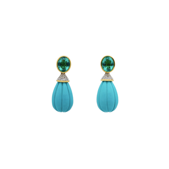 KAIELLE TURQUOISE AND EMERALD