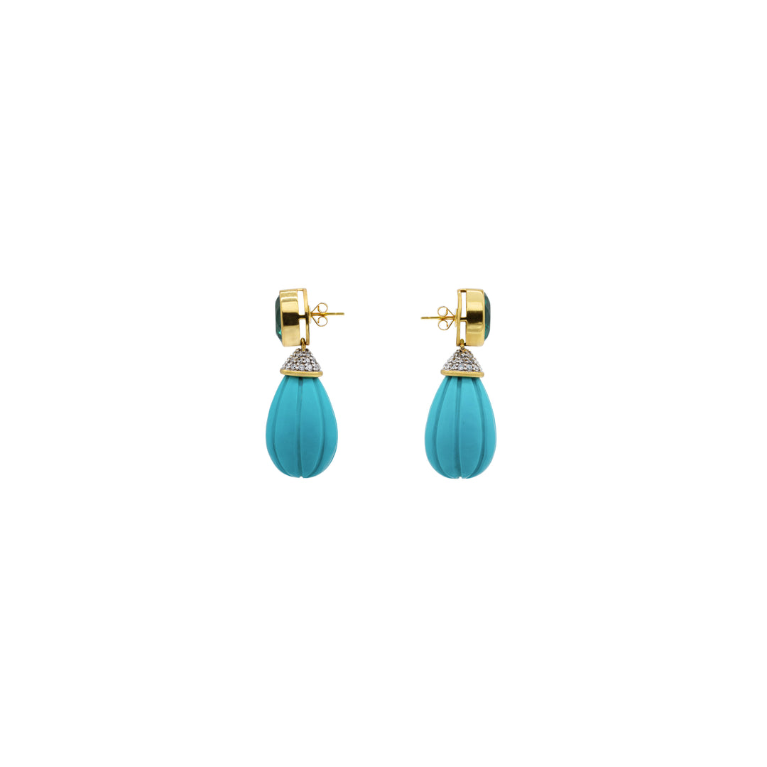 KAIELLE TURQUOISE AND EMERALD