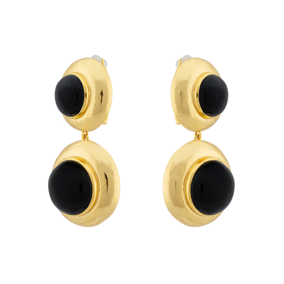 Eclipse Earring Black Onyx