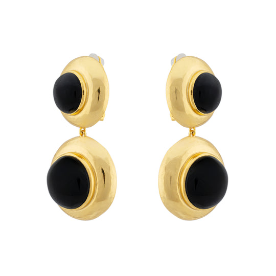 Eclipse Earring Black Onyx