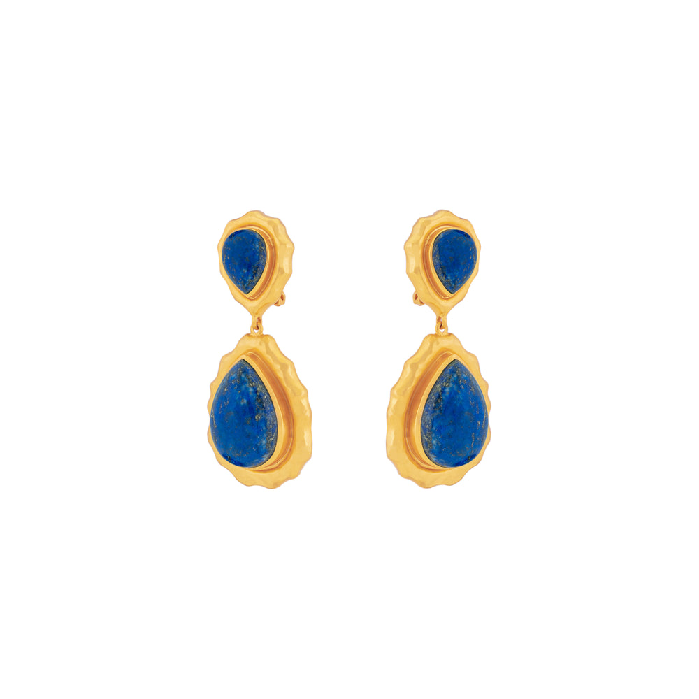 Paulina Earrings Lapis