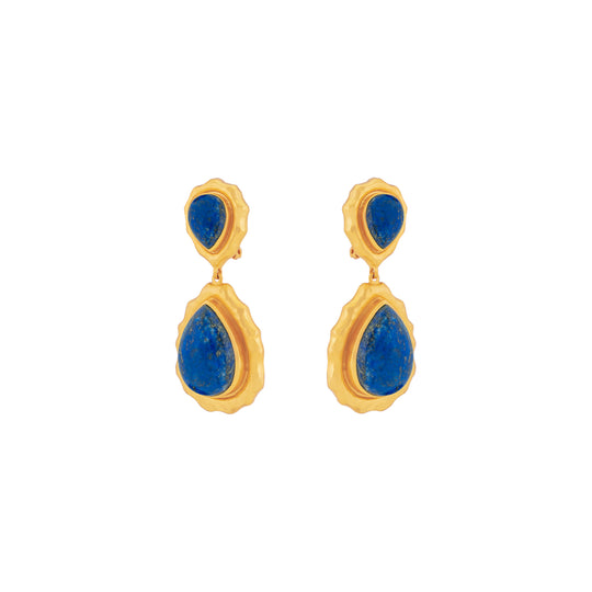 Paulina Earrings Lapis