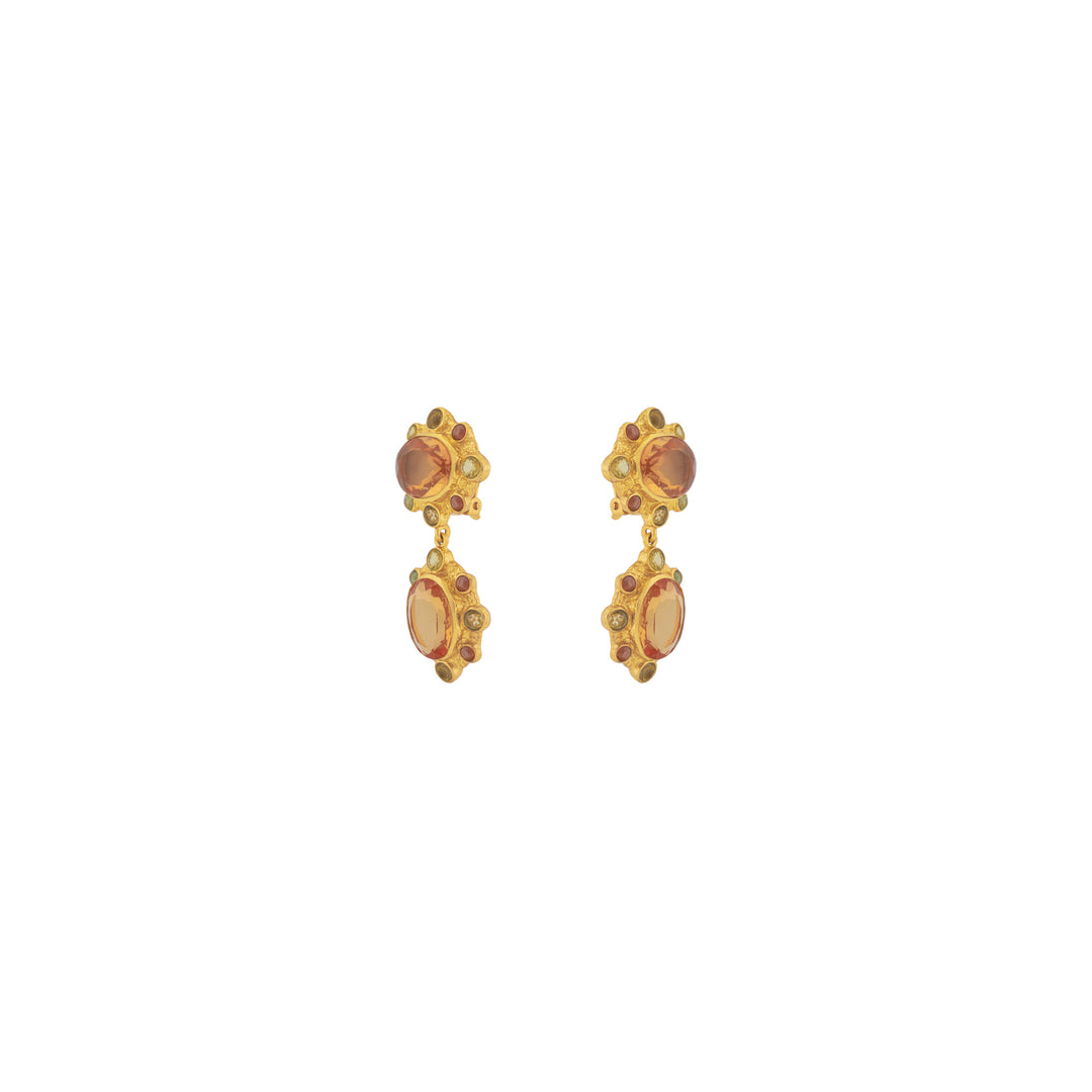 Vera Earrings Citrine Quartz