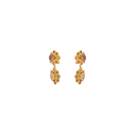 Vera Earrings Citrine Quartz