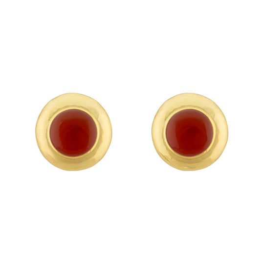 Briller Earring Red Jade