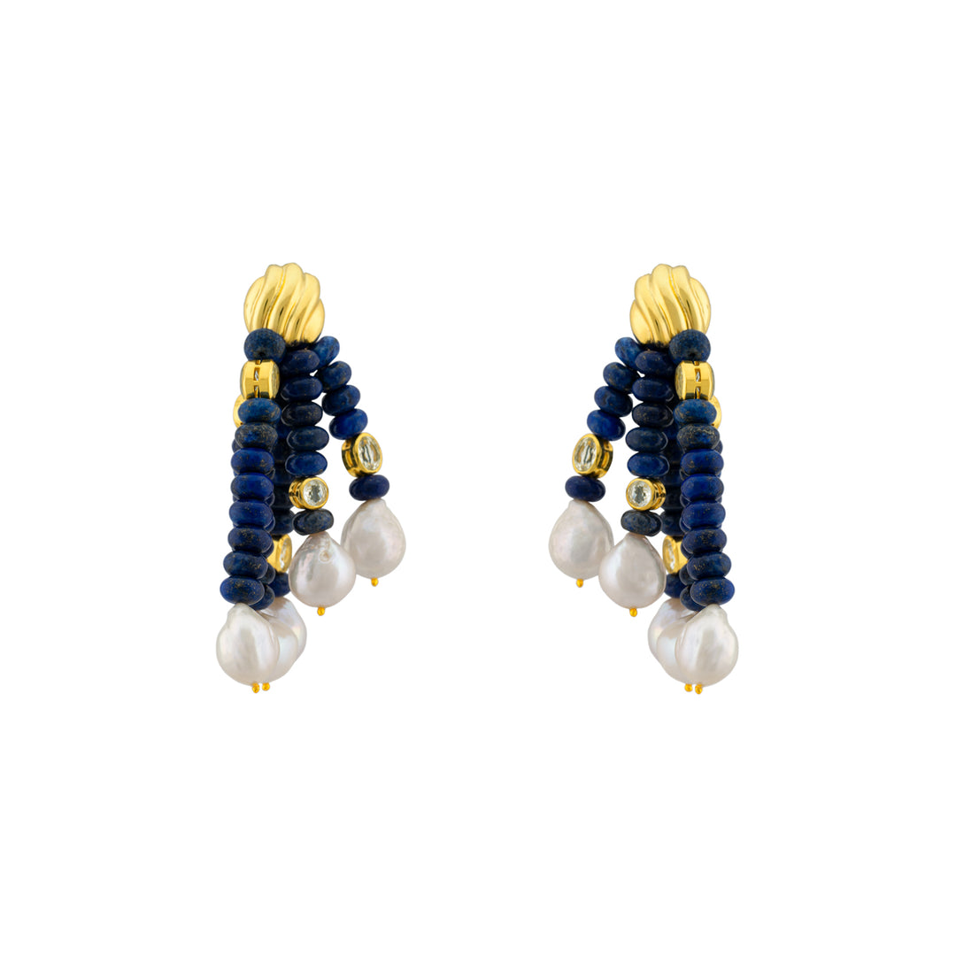 Viv Earring Lapis