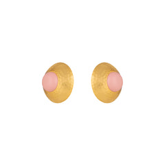 Lucia Earrings Pink Coral