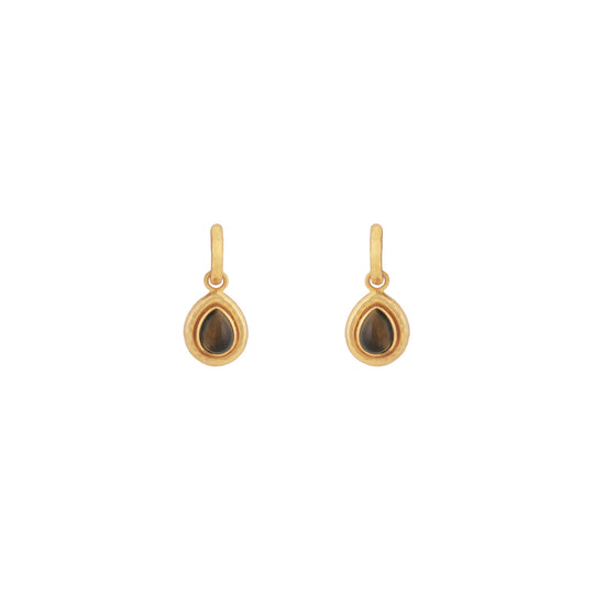 Ines Earrings Tiger Eye