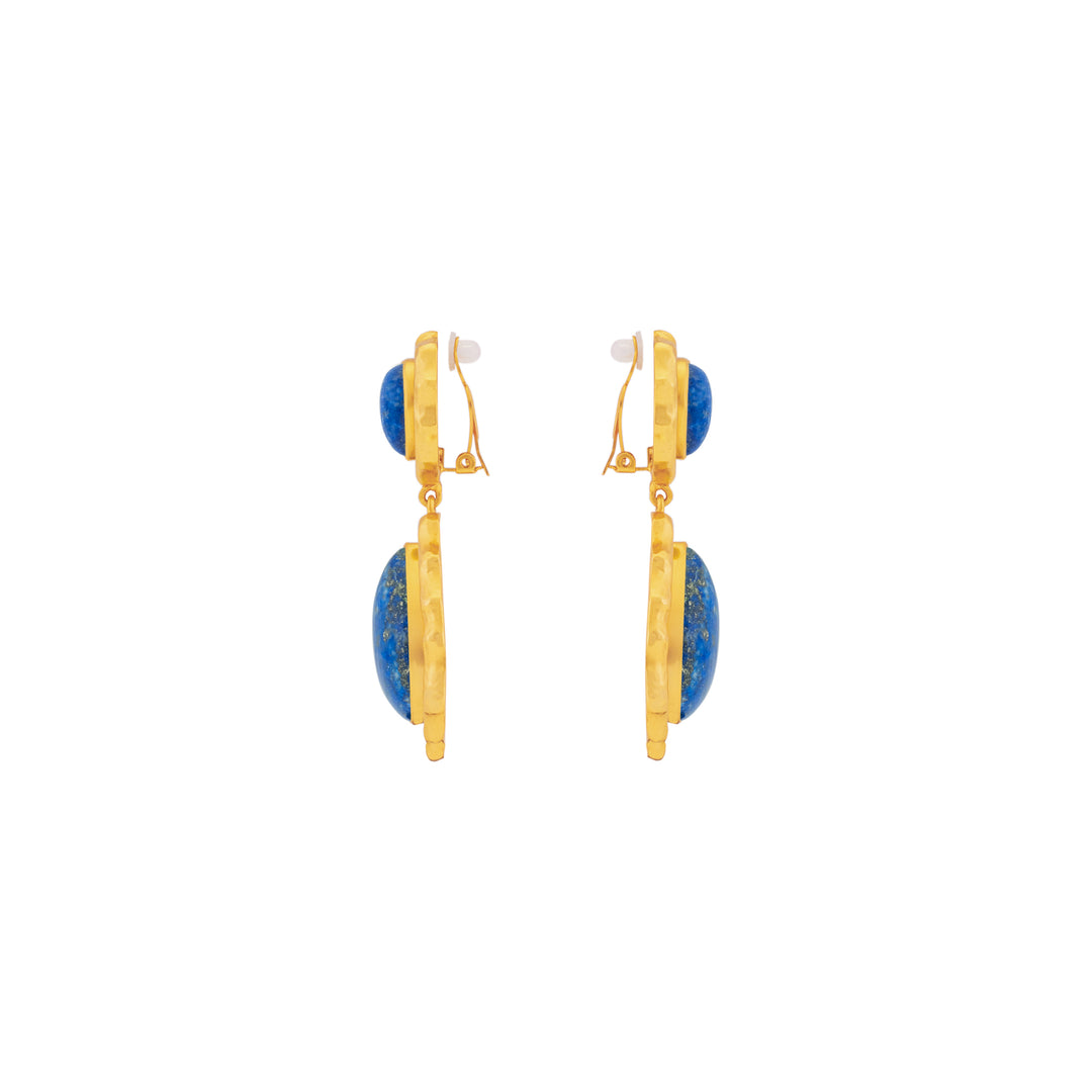 Paulina Earrings Lapis