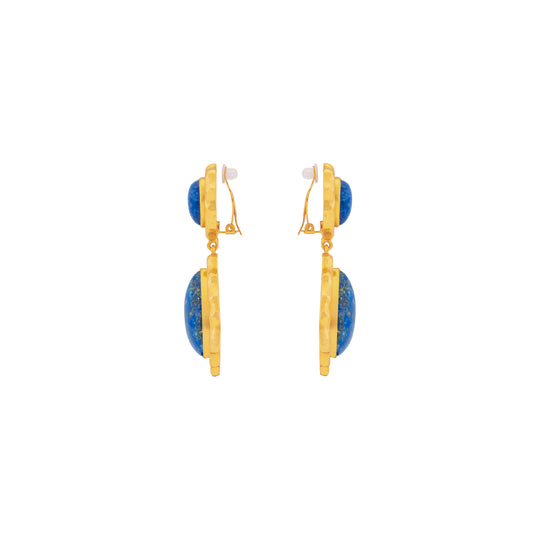 Paulina Earrings Lapis