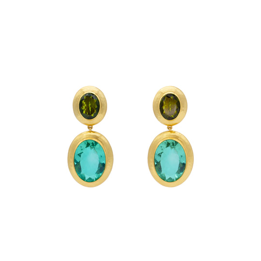 NADINE GREEN TOURMALINE AND EMERALD