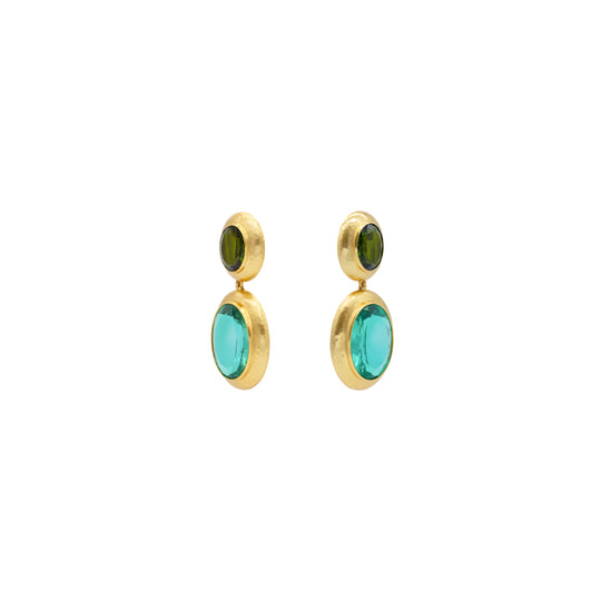 NADINE GREEN TOURMALINE AND EMERALD