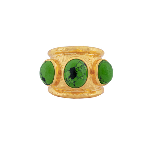Nova Ring Green Turquoise