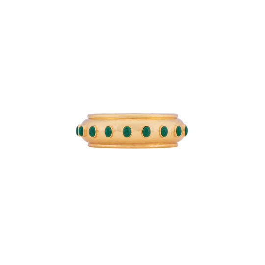 Ava Bangle Malachite