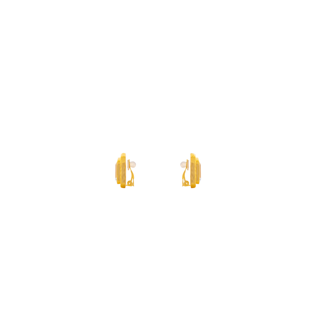 Scandal Earrings Clear Quartz