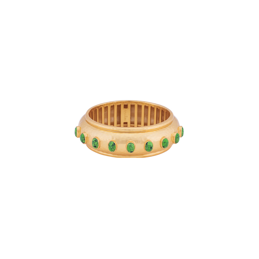 Ava Bangle Green Turquoise